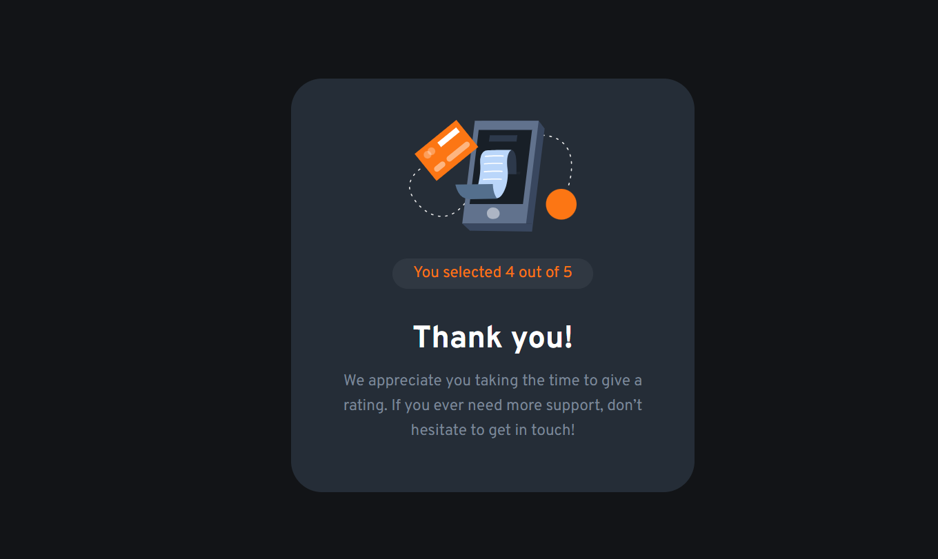 Interactive Rating Component